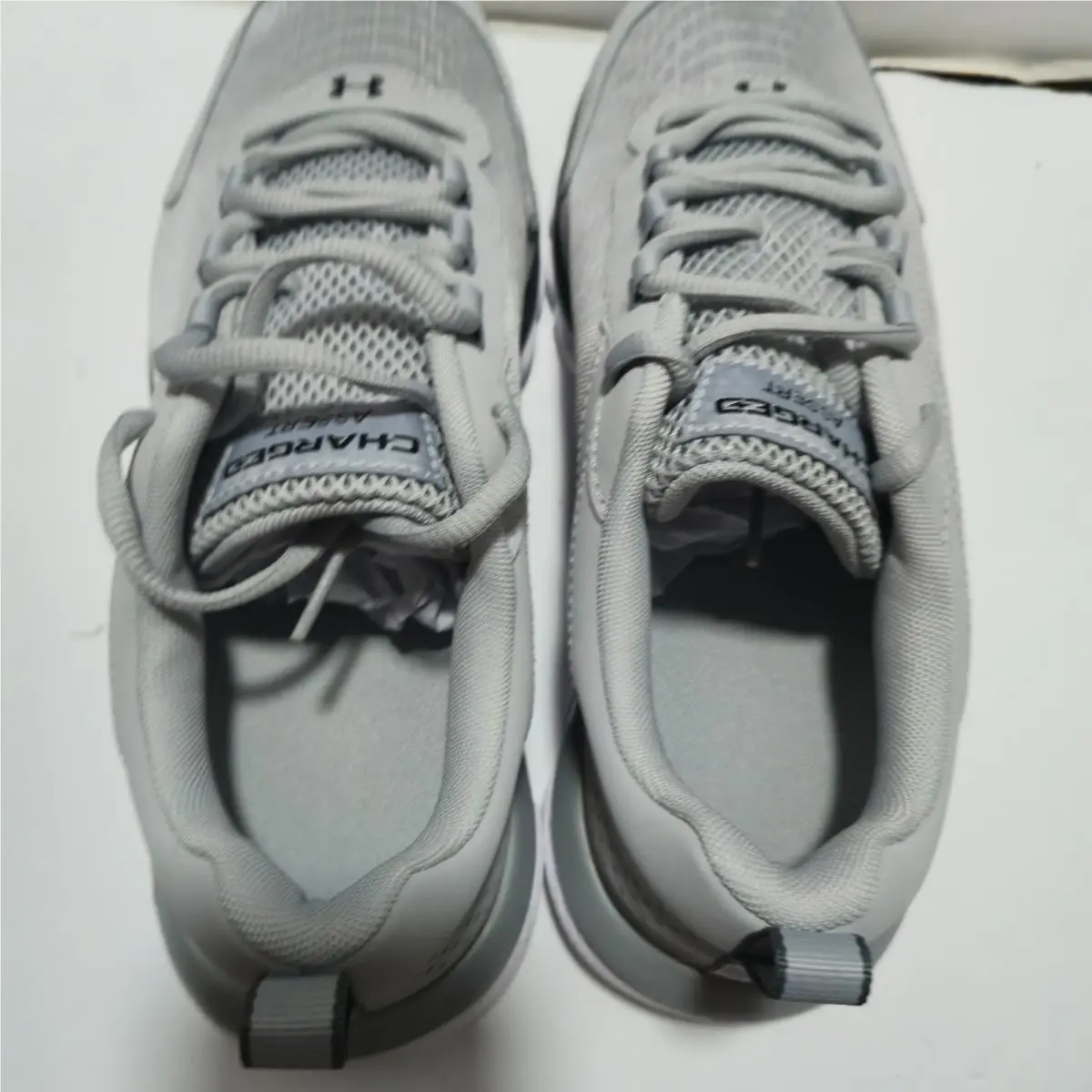 Under Armour shoes - Under Armour Charged Assert 9 4E Extra Wide - 3024857-101 - Gray 4