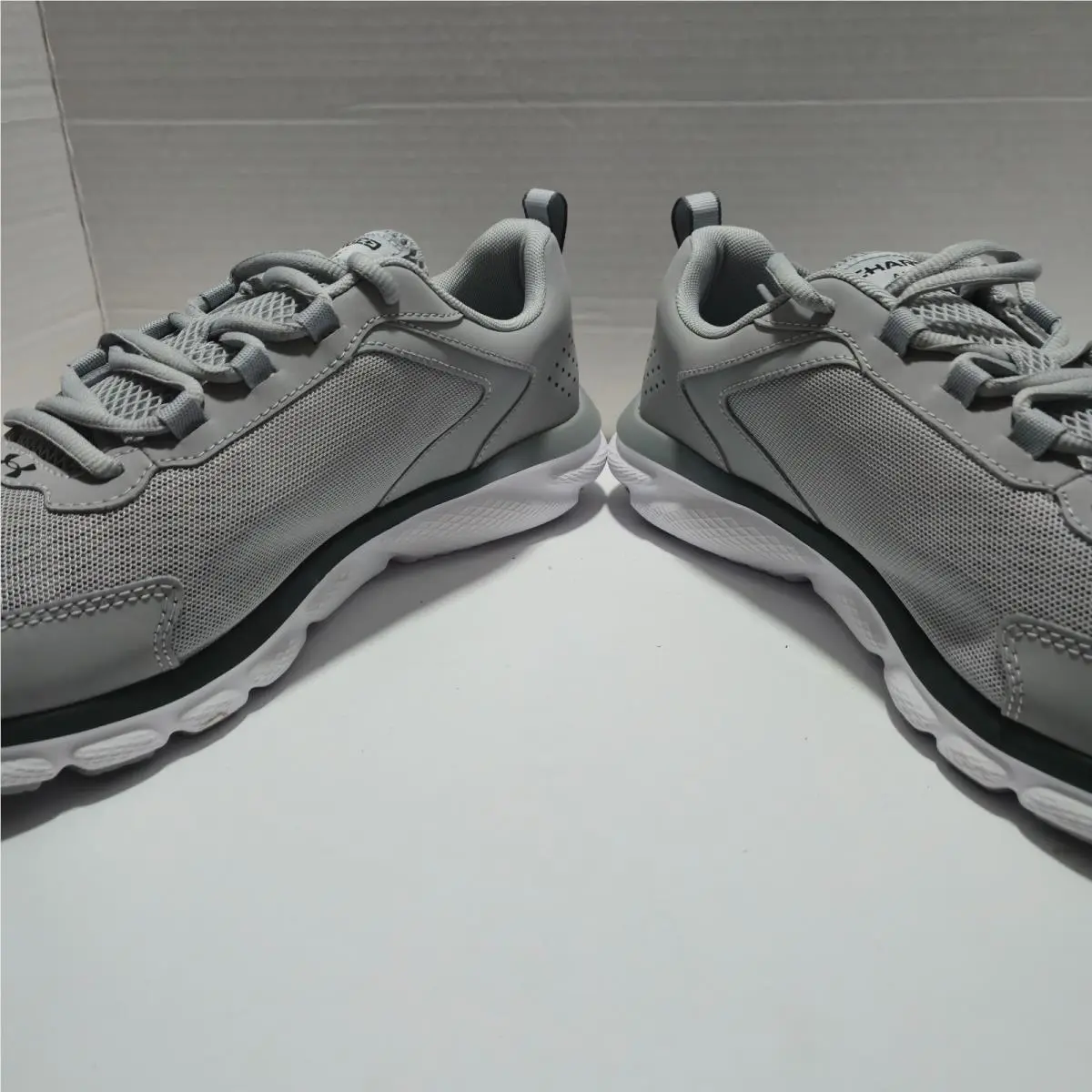 Under Armour shoes - Under Armour Charged Assert 9 4E Extra Wide - 3024857-101 - Gray 1