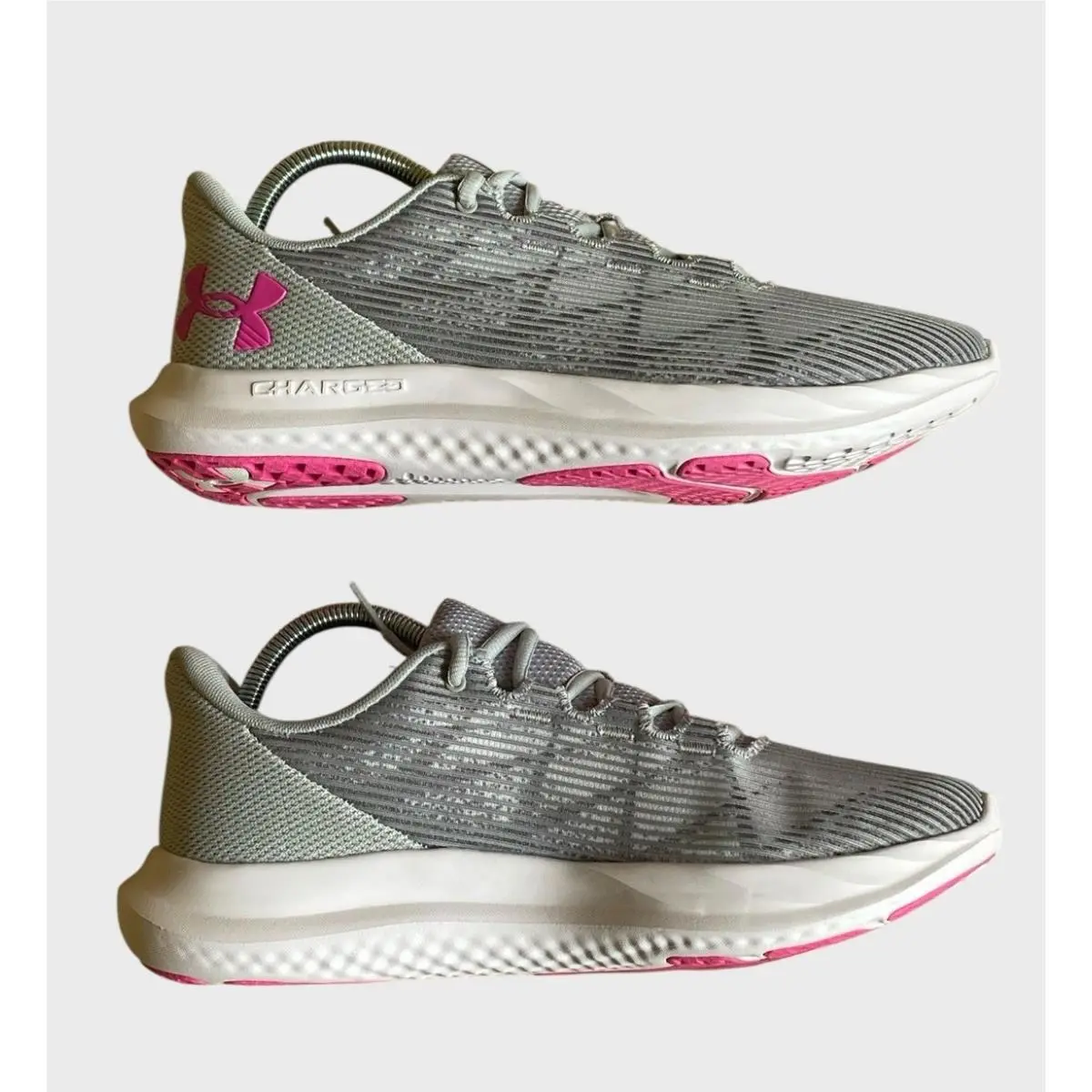 Under Armour shoes - Armour Charged Speed Swift - Armour Charged Speed Swift - Grey, white, pink 6