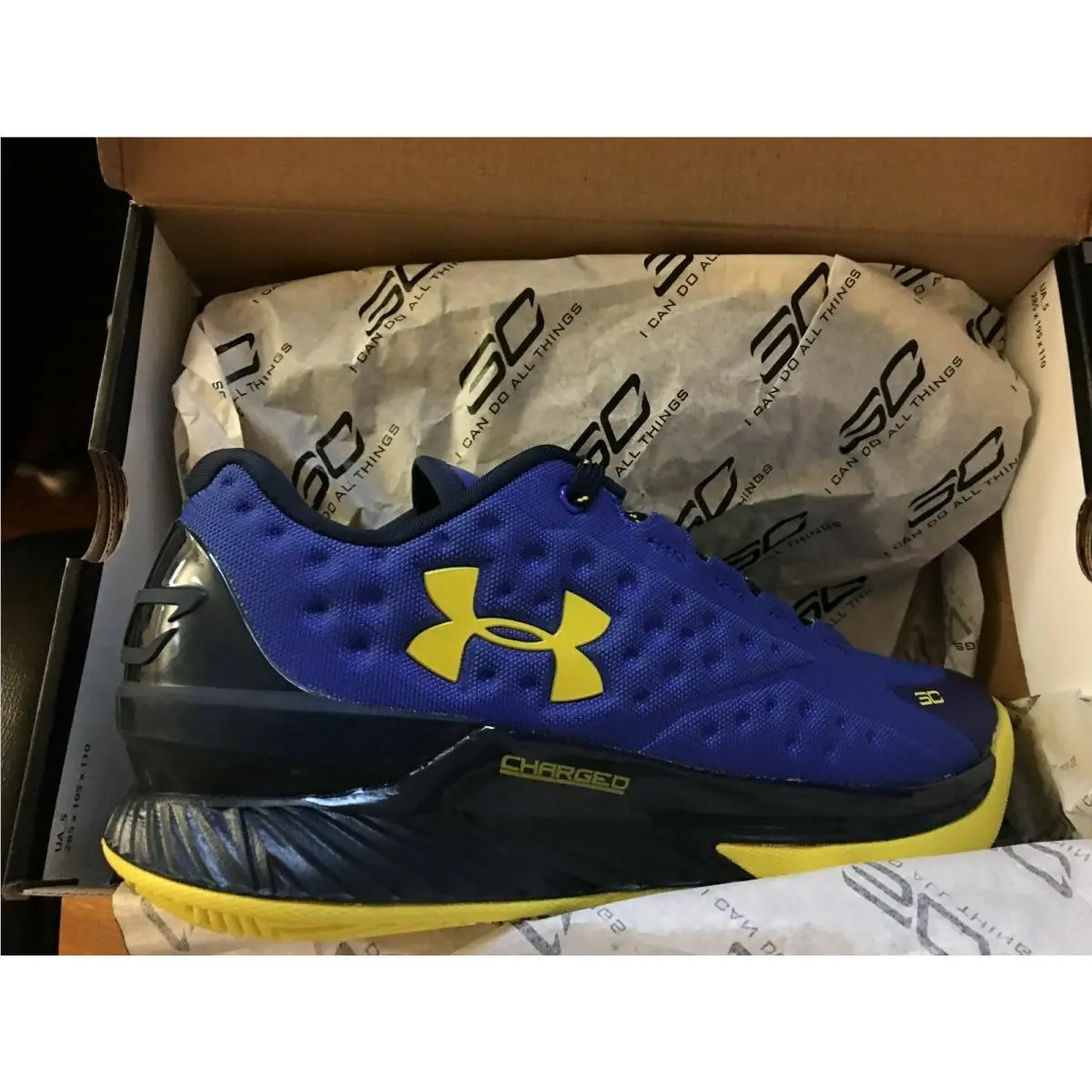 Under Armour shoes - Under armour Curry 1 - Curry - Blue 0
