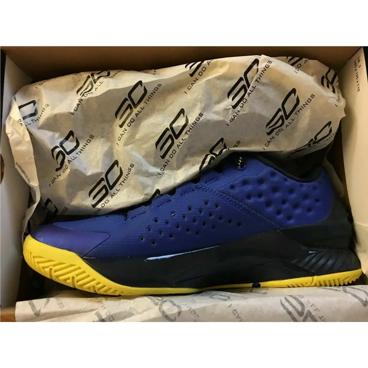 Under Armour shoes - Under armour Curry 1 - Curry - Blue 1