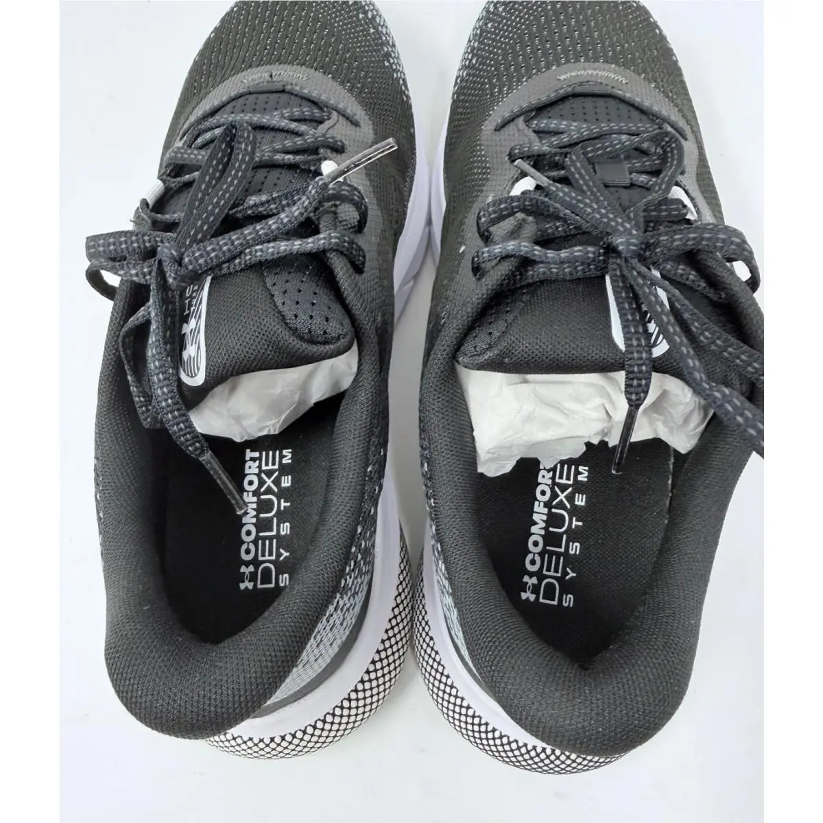 Under Armour shoes - Under Armour HOVR Turbulence 2 - Black/White (UPC: 196883135226) 4