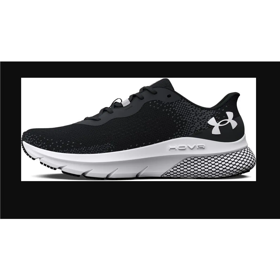Under Armour shoes - Under Armour HOVR Turbulence 2 - Black/White (UPC: 196883135226) 8
