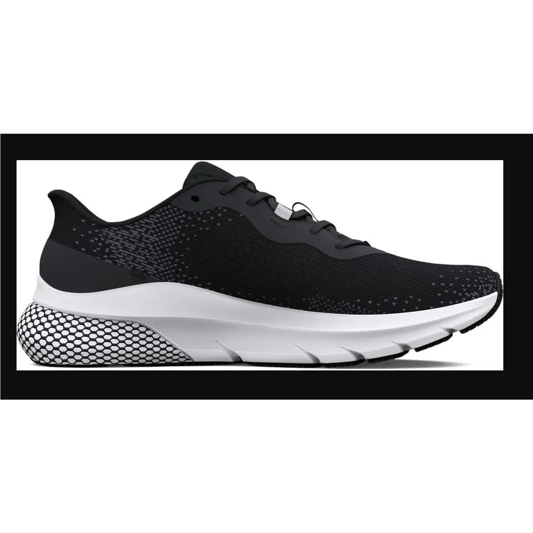 Under Armour shoes - Under Armour HOVR Turbulence 2 - Black/White (UPC: 196883135226) 9