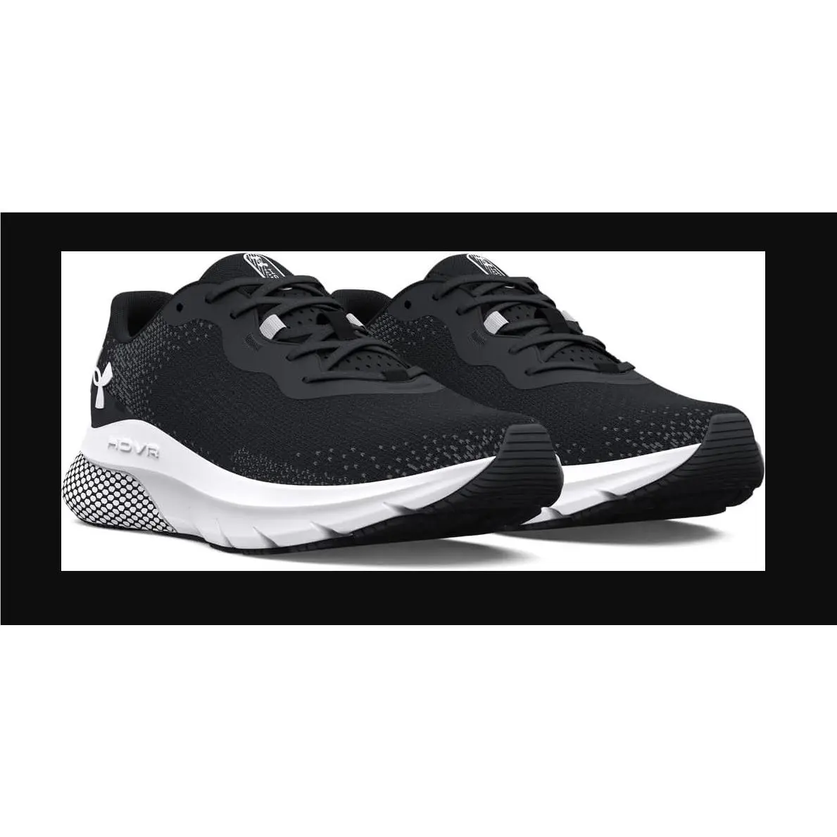 Under Armour shoes - Under Armour HOVR Turbulence 2 - Black/White (UPC: 196883135226) 10