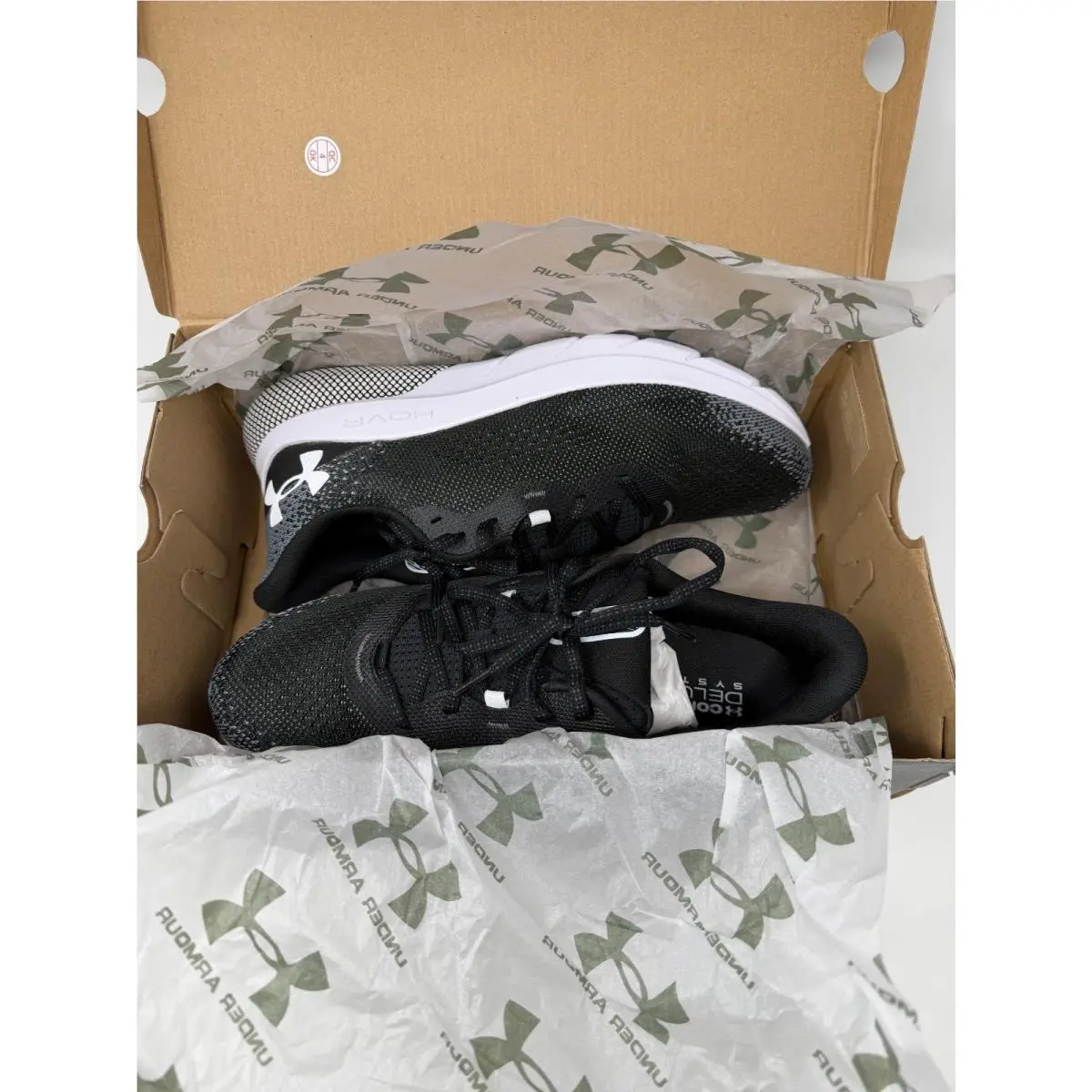 Under Armour shoes - Under Armour HOVR Turbulence 2 - Black/White (UPC: 196883135226) 0