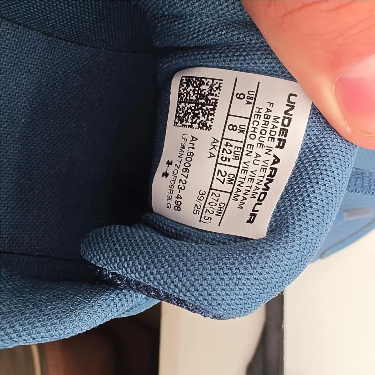 Under Armour shoes - UA Assert 11 - Assert - Blue 4