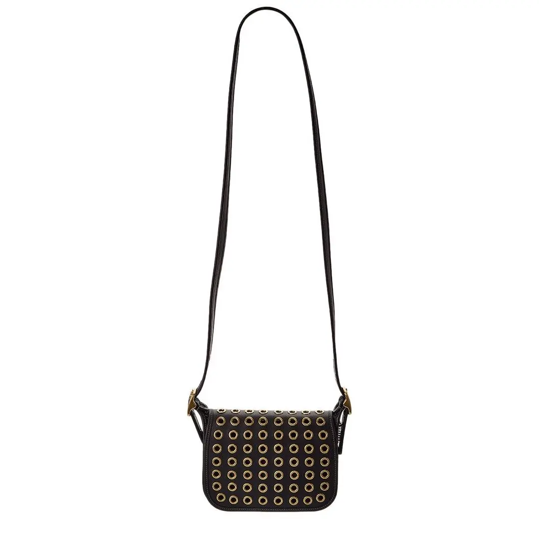 Coach The Coach Originals Grommets Patricia Legacy Leather Bag Women`s Black
