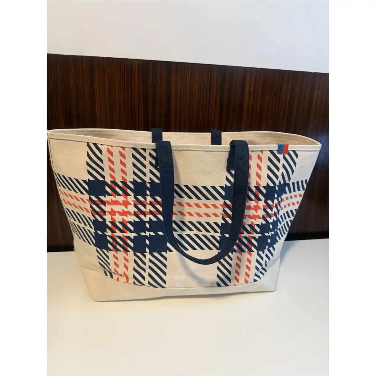 Coach Kule Big Canvas Tote Bag Cream