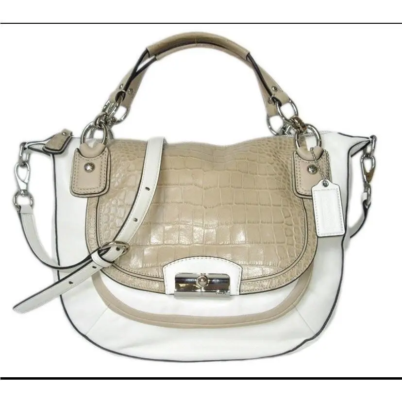 Coach Kristin Spectator Leather Round Satchel