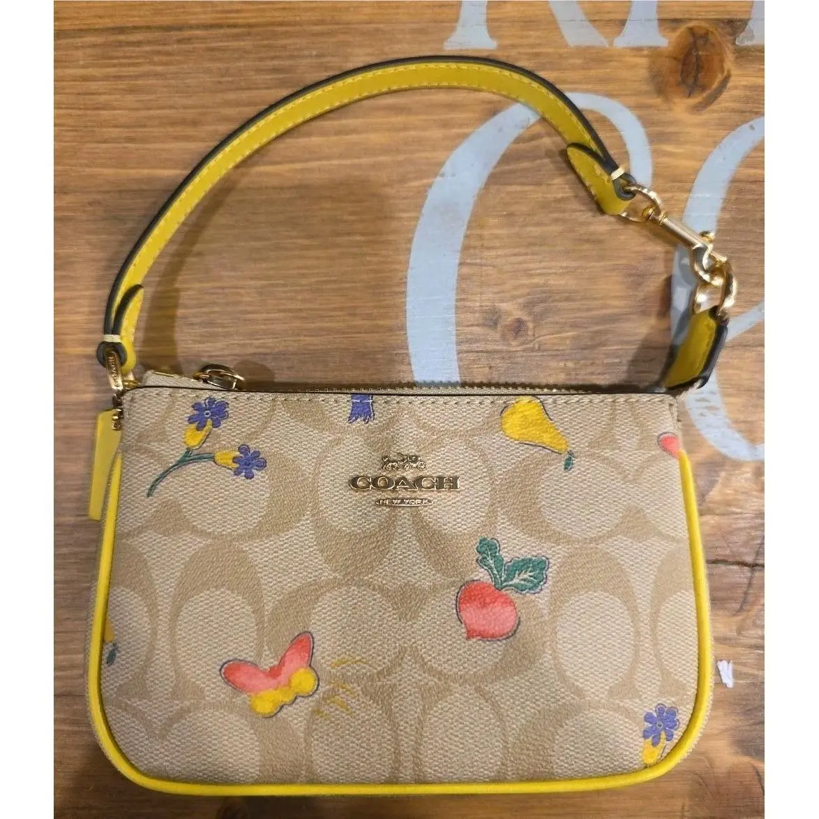 Coach Nolita 15 In Signature Canvas with Dreamy Veggie Print C8720