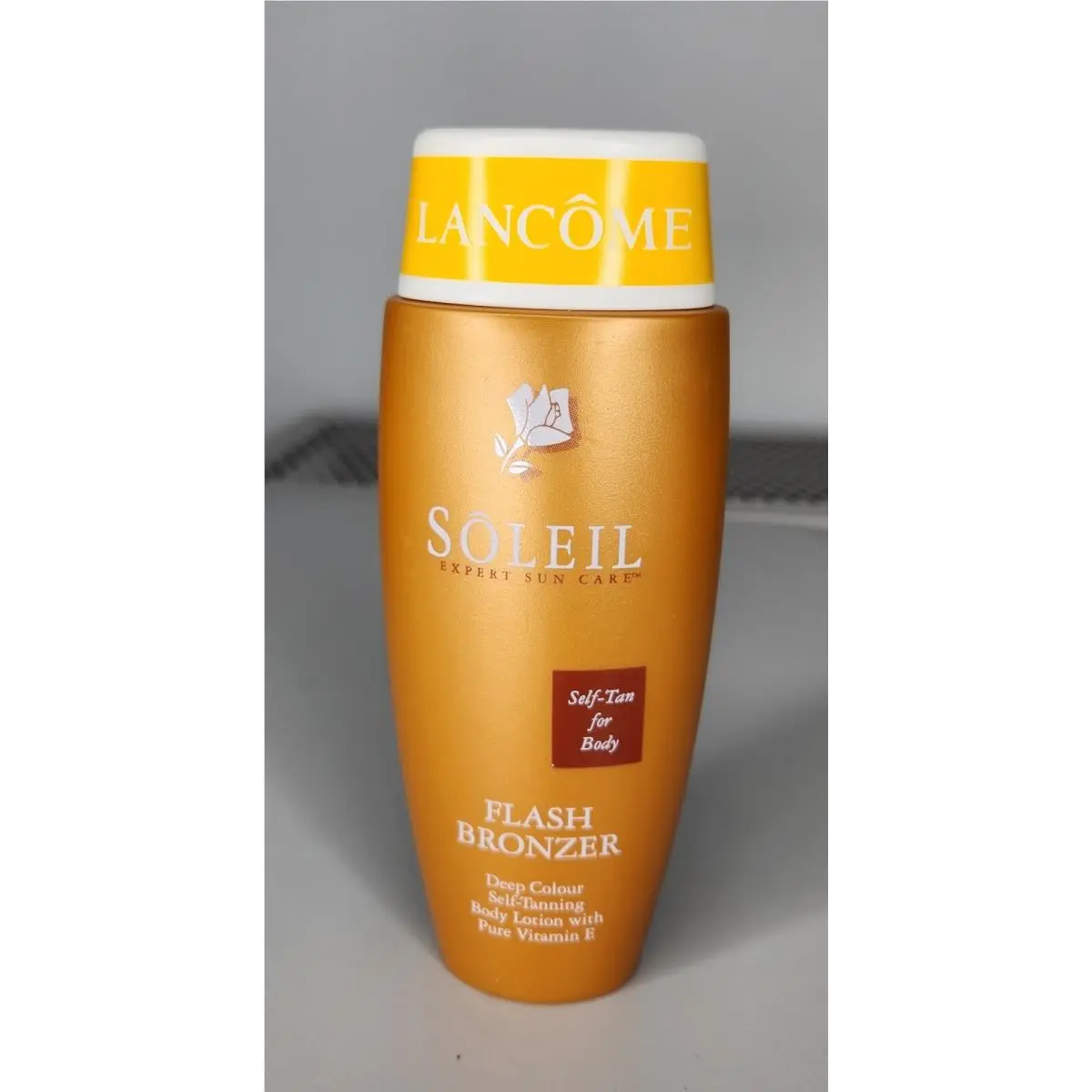 Lancome Flash Bronzer Self Tanning Body Lotion Express Deep Color 5oz 150ml