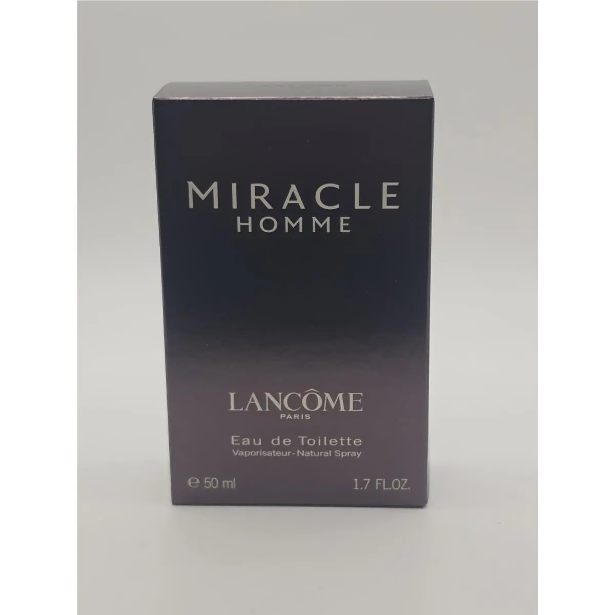 Lancome Miracle Homme Man Eau De Toilette 50ml 1.7 Fl Oz Rare Vintage