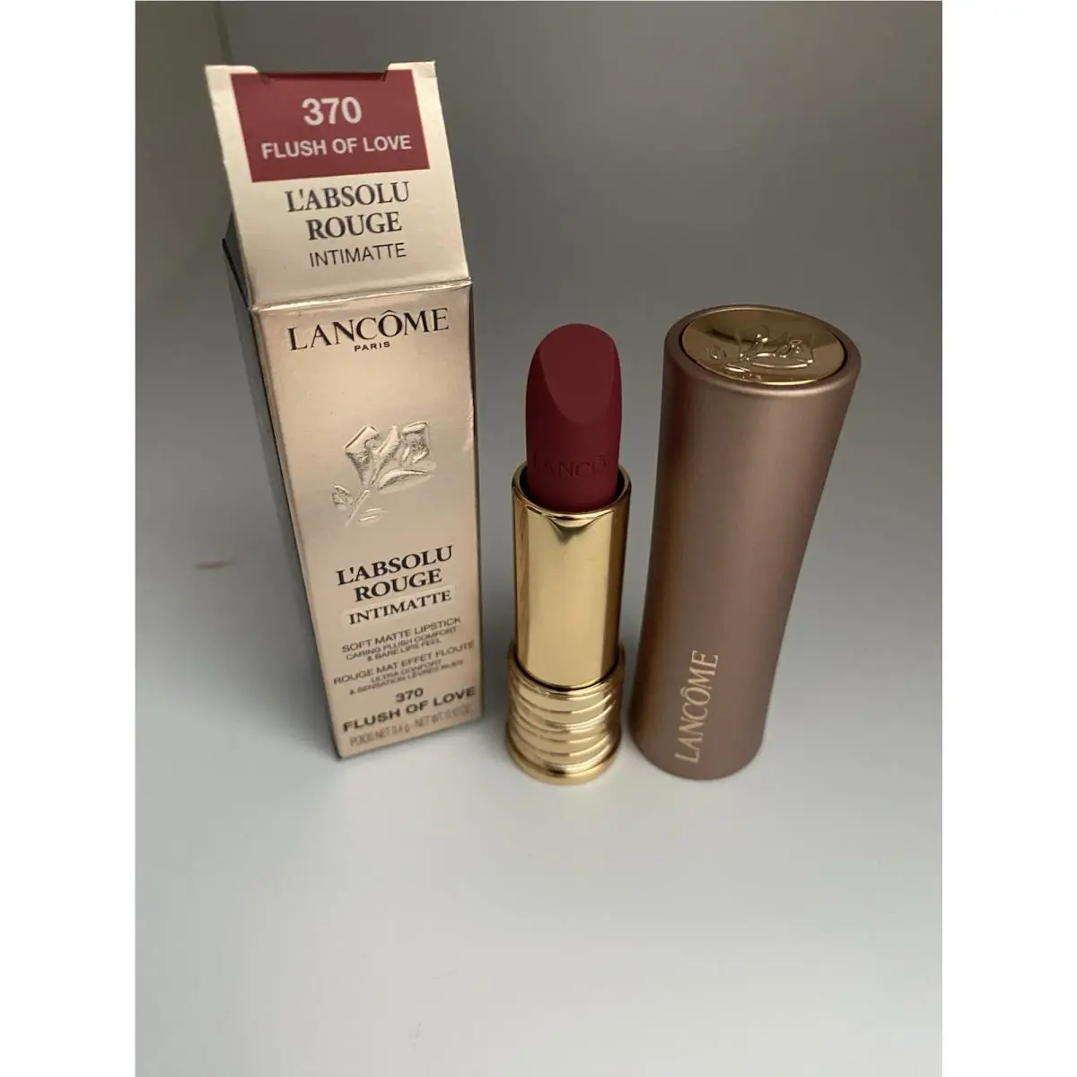 Lancome L’absolu Rouge Intimatte Soft Matte Lipstick - 370 Flush Of Love