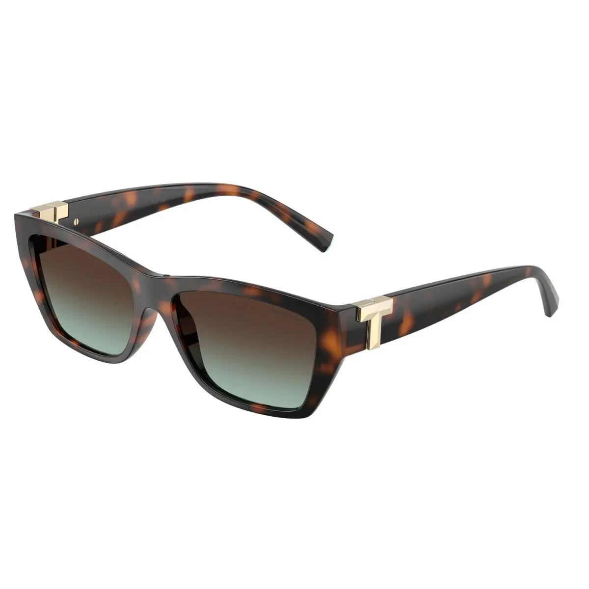 Tiffany TF4255U 80155D Havana Azure Gradient Brown 56 mm Unisex Sunglasses by Tiffany & Co.