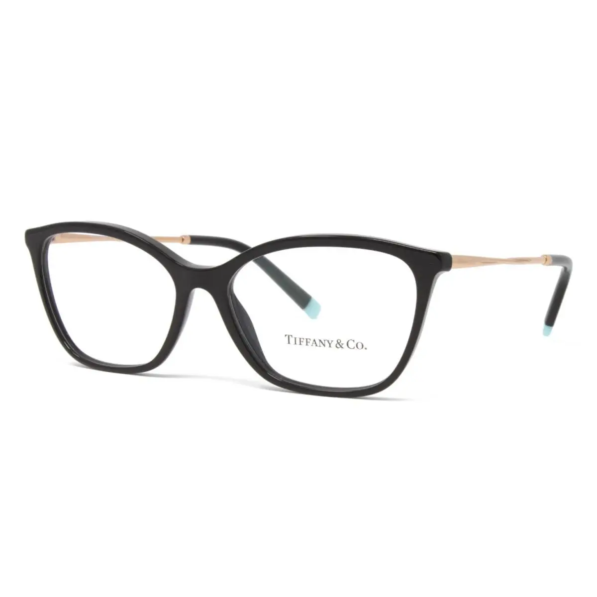 Tiffany Women`s Eyeglasses TF2205-8001 Black 55mm Cat Eye Plastic Optical
