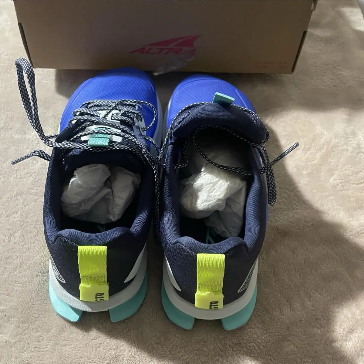 Altra shoes - Altra Lone Peak 9 Waterproof Low - AL0A85PH431 - Blue 2