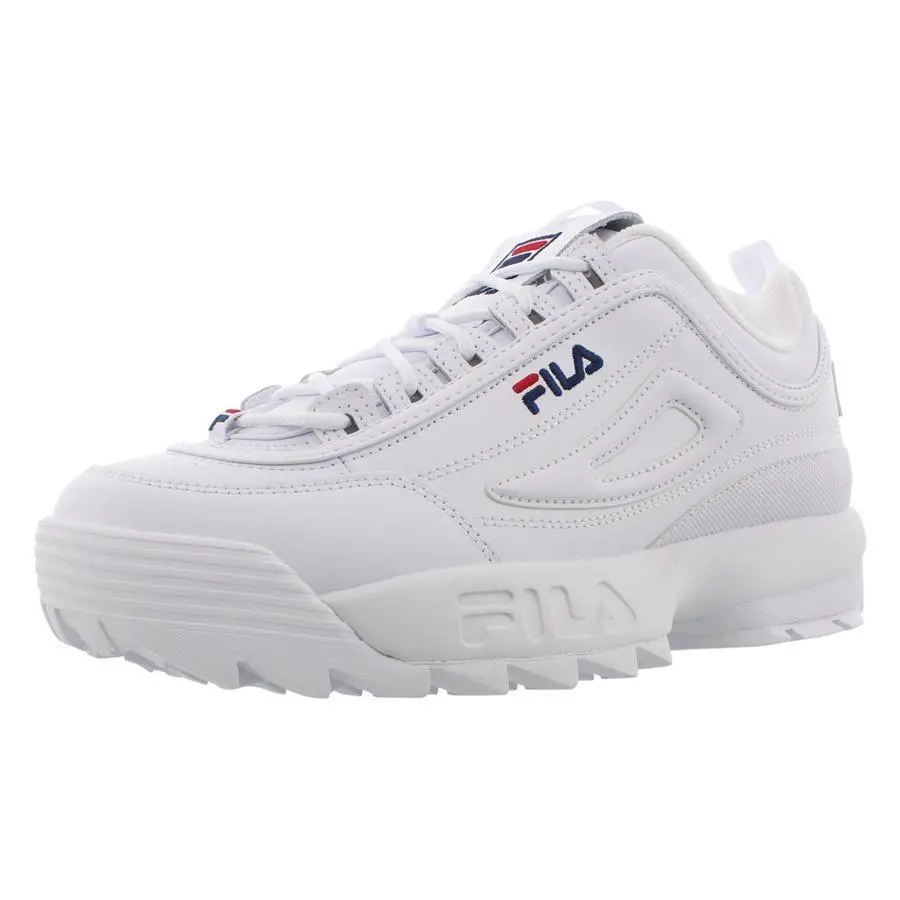 Fila shoes - White/Navy/Red, Main: White 3