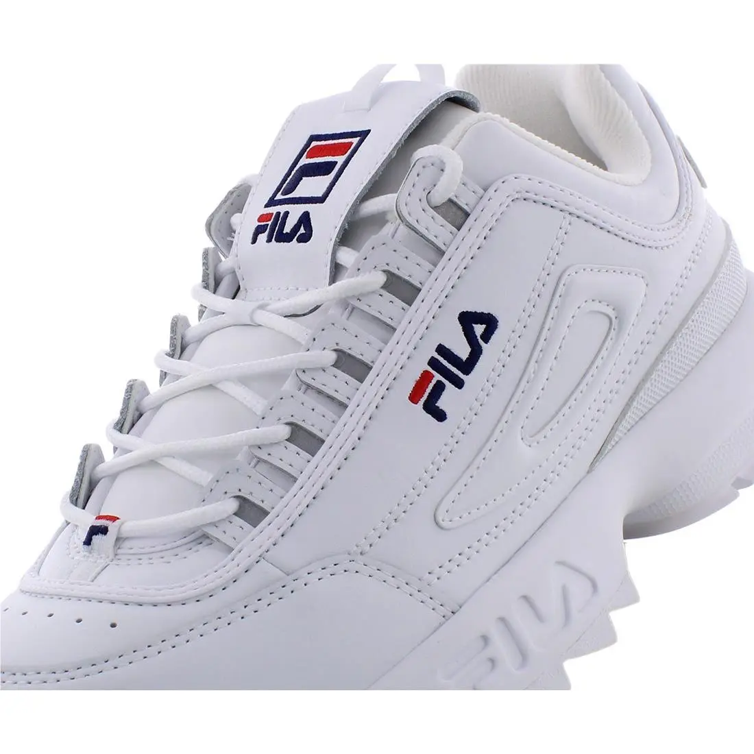 Fila shoes - White/Navy/Red, Main: White 6