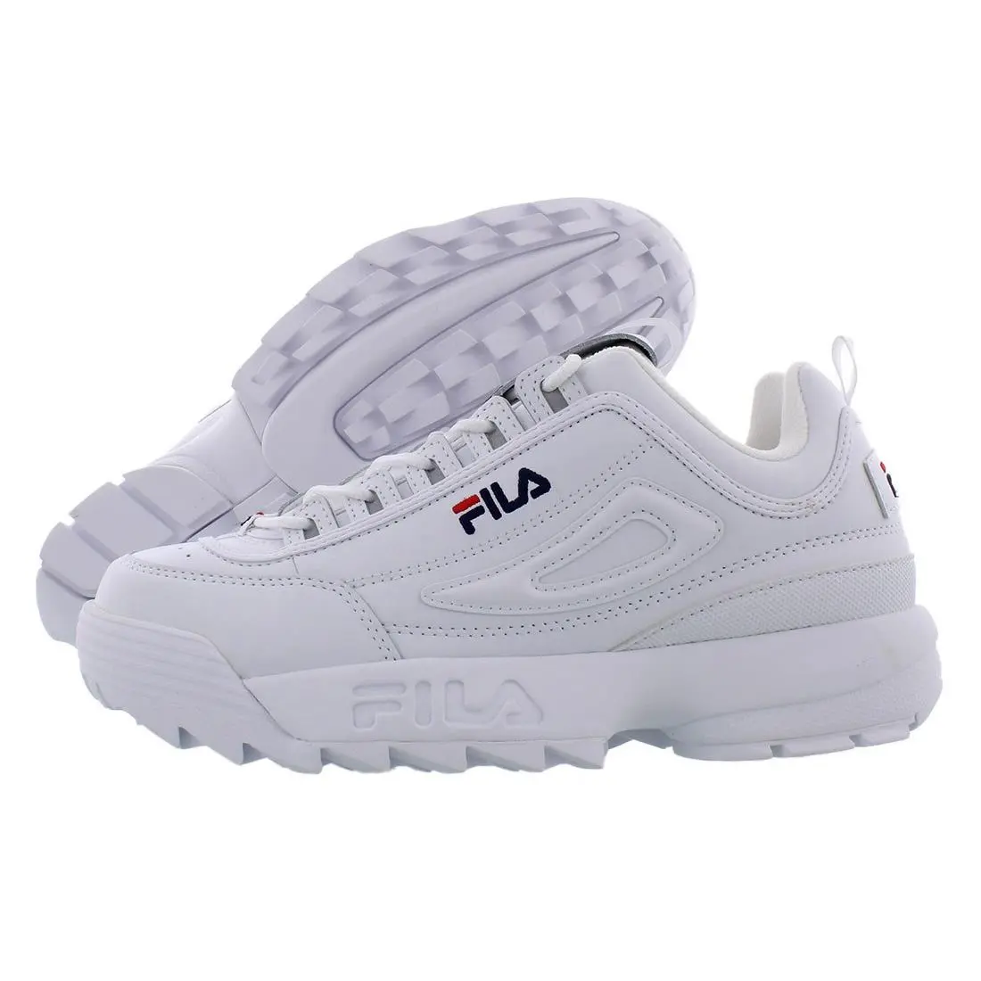Fila shoes - White/Navy/Red, Main: White 5