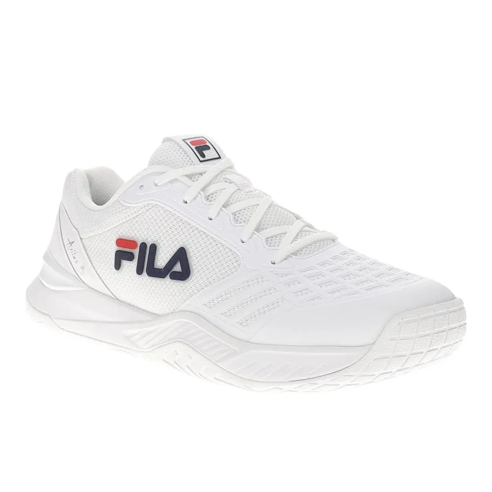 Fila shoes - Fila Axilus 3 Lace Up - 1TM01987-125 - White 0