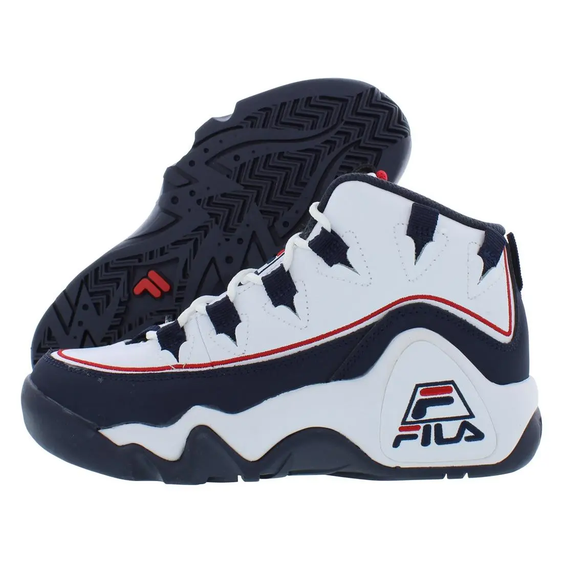 Fila shoes - 3BM01176125 - 3BM01176125 - White/Navy/Red, Main: White 0