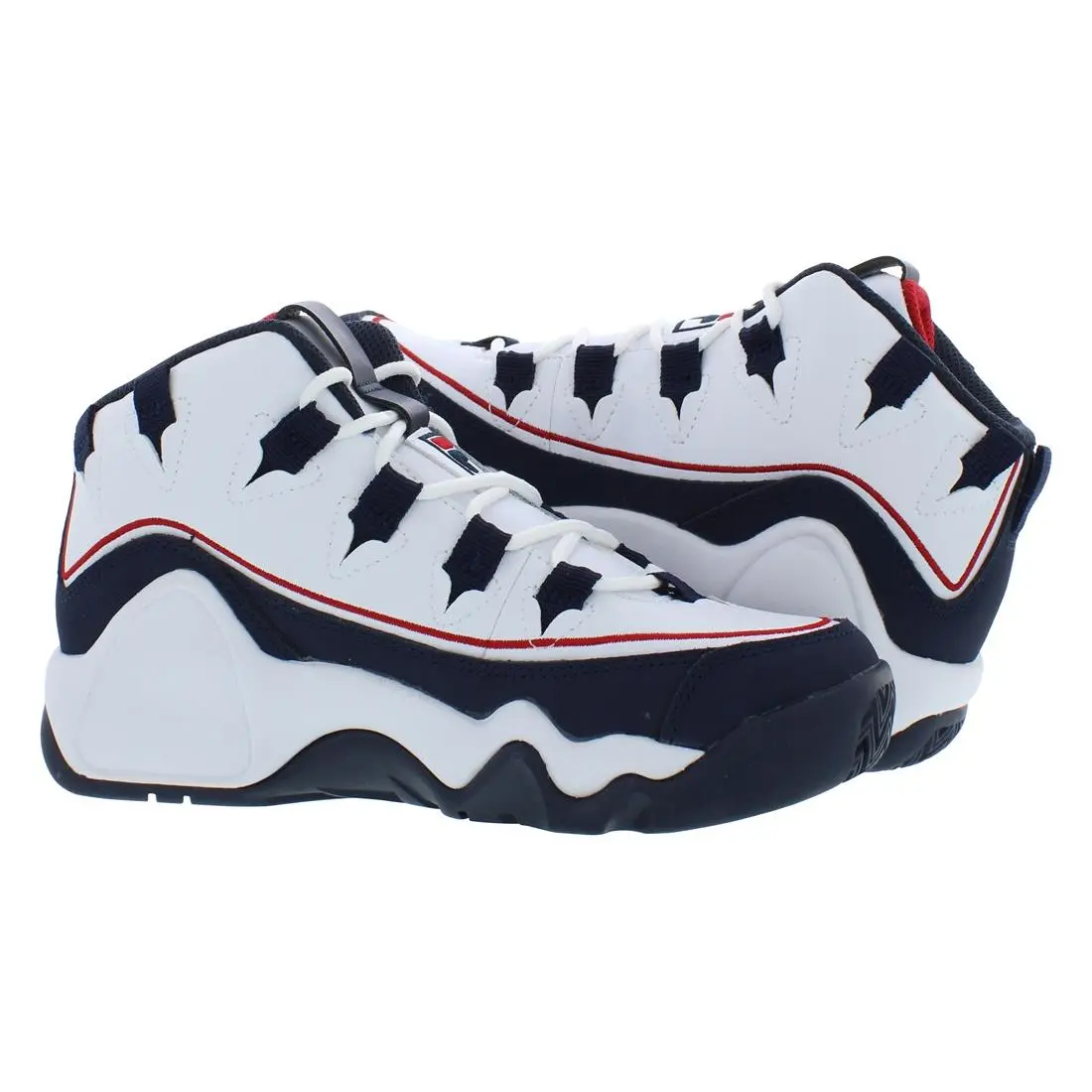 Fila shoes - 3BM01176125 - 3BM01176125 - White/Navy/Red, Main: White 2