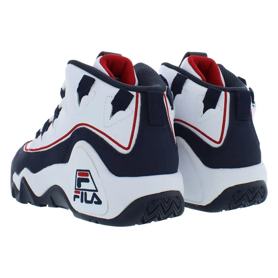 Fila shoes - 3BM01176125 - 3BM01176125 - White/Navy/Red, Main: White 4