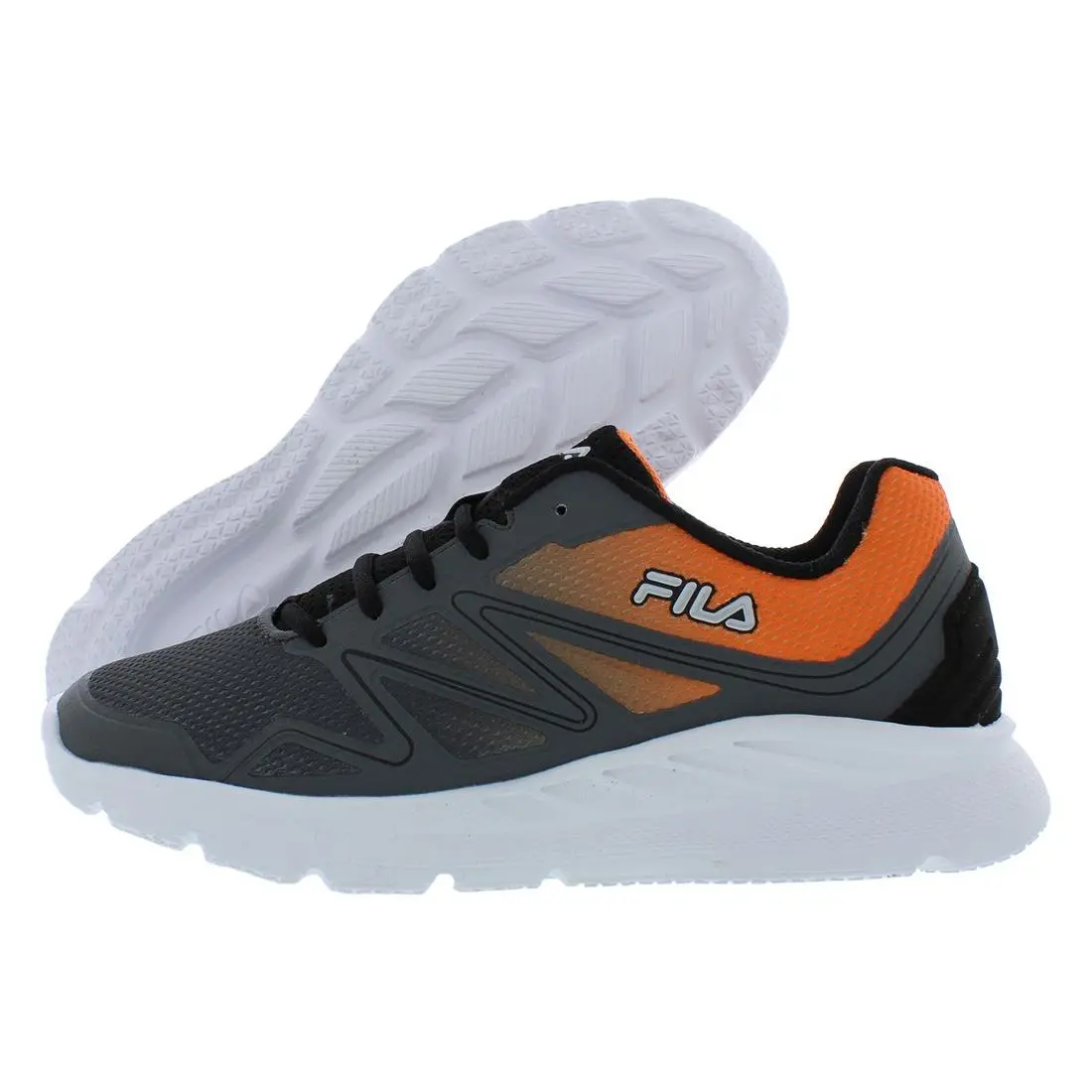 Fila shoes - Grey/Orange/White, Main: Grey 0