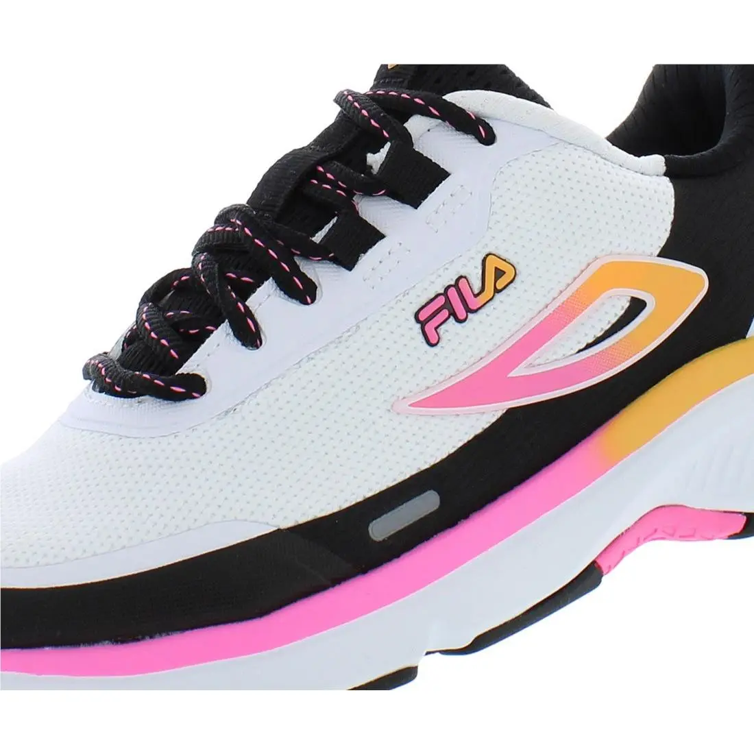 Fila shoes - White/Pink/Orange, Main: White 3