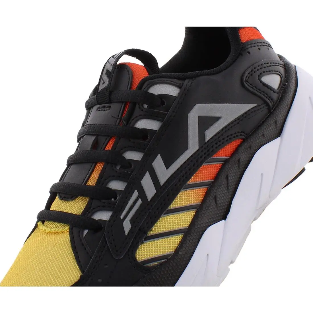 Fila shoes - Black/Orange, Main: Black 0