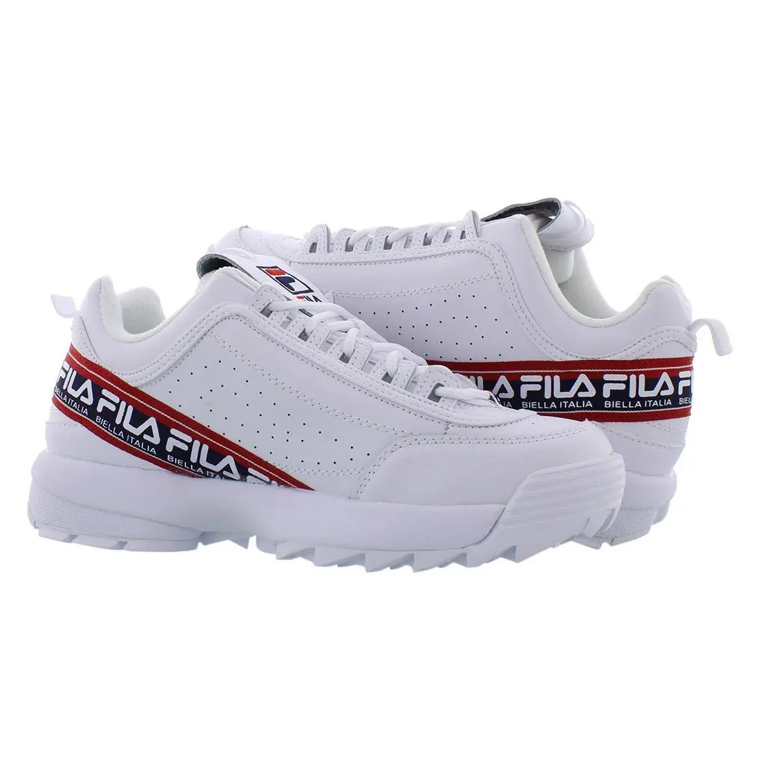Fila shoes - White/Navy/Red, Main: White 7