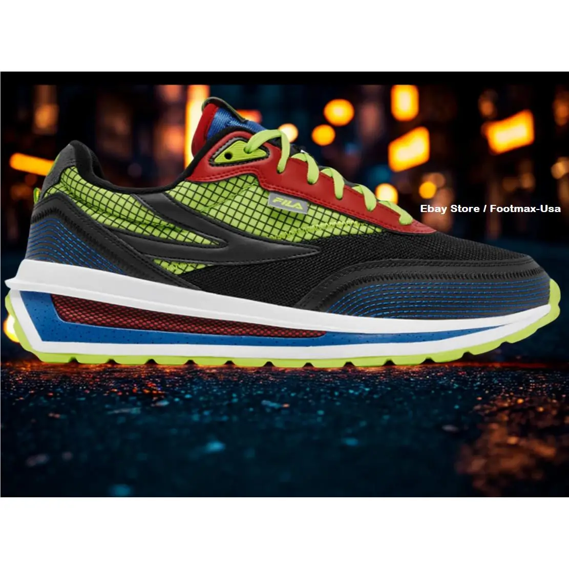Fila Renno - Blk / Prbl / Fred - 1RM01972-027