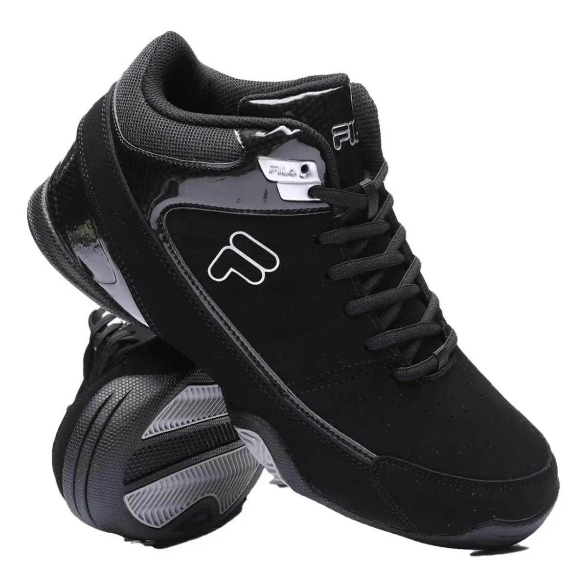 Fila shoes - 1BM02020-010 - 1BM02020-010 - Black/Black/Metallic Silver 5