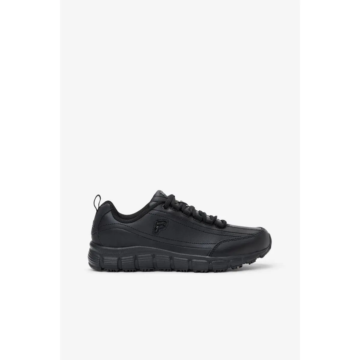 Fila Work Women`s Memory Radiance Soft Toe Slip Resistant Work Shoe Black/black/