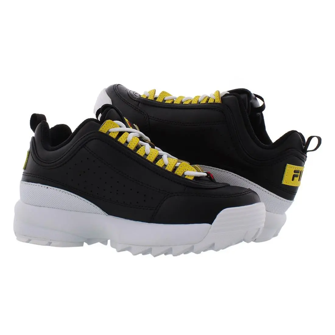 Fila shoes - 3FM00702016 - 3FM00702016 - Black/White/Yellow, Main: Black 2