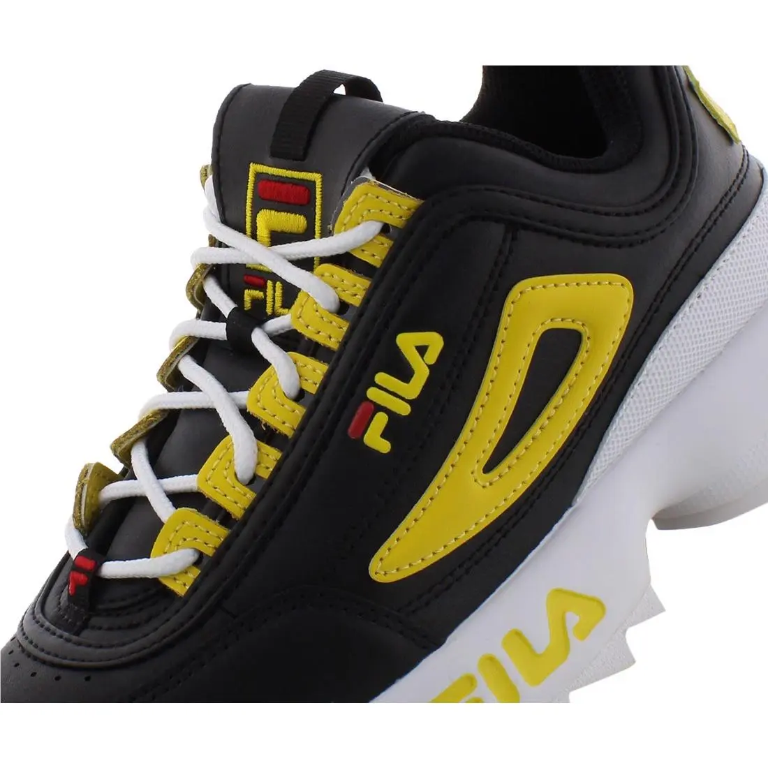 Fila shoes - 3FM00702016 - 3FM00702016 - Black/White/Yellow, Main: Black 6