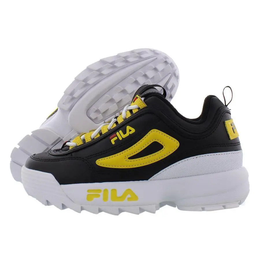 Fila shoes - 3FM00702016 - 3FM00702016 - Black/White/Yellow, Main: Black 8