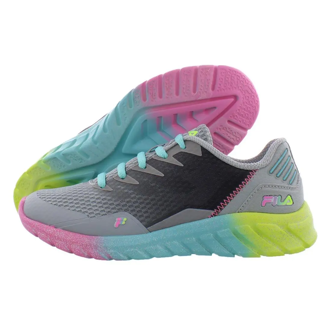 Fila shoes - Grey/Blue, Main: Grey 3