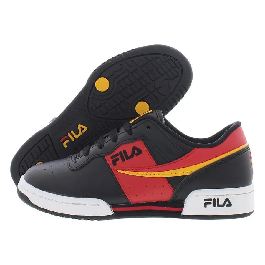 Fila shoes - Black/Red/Yellow, Main: Black 6