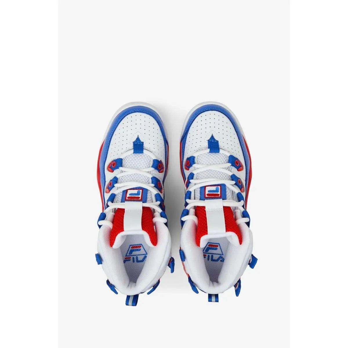 Fila shoes - WHITE/FILA RED/PRINCE BLUE 4
