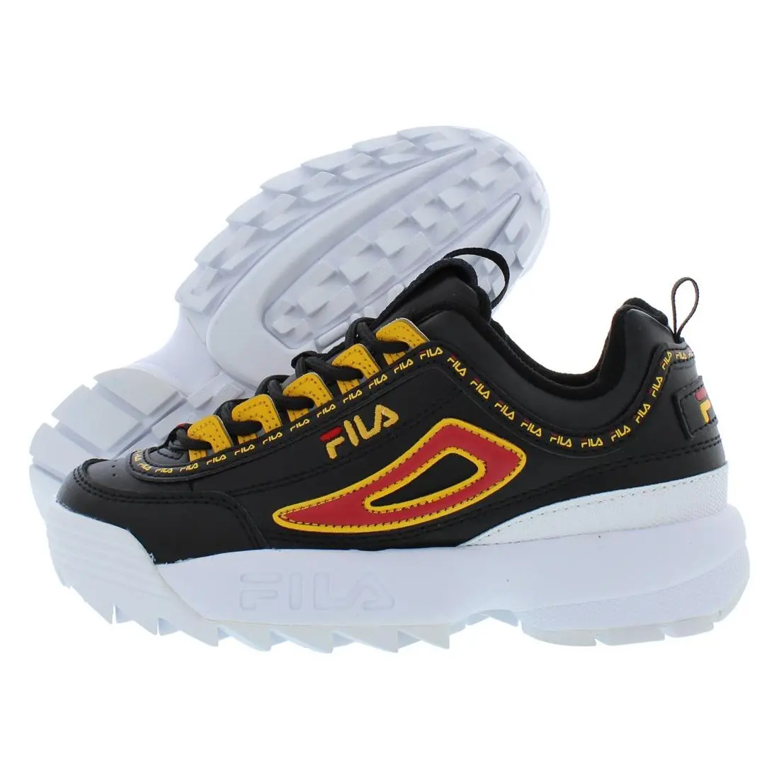 Fila shoes - Black/Gold, Main: Black 3