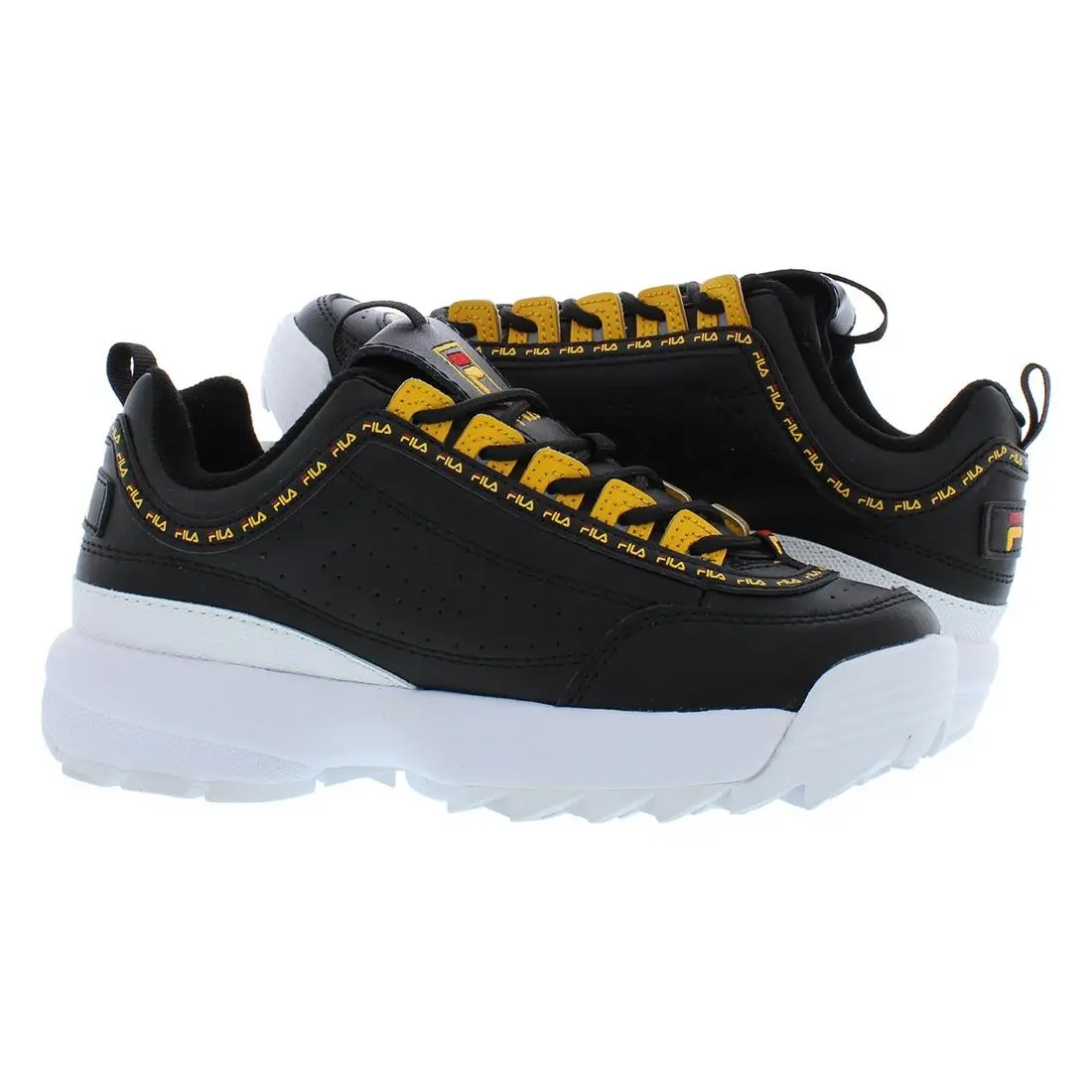 Fila shoes - Black/Gold, Main: Black 5