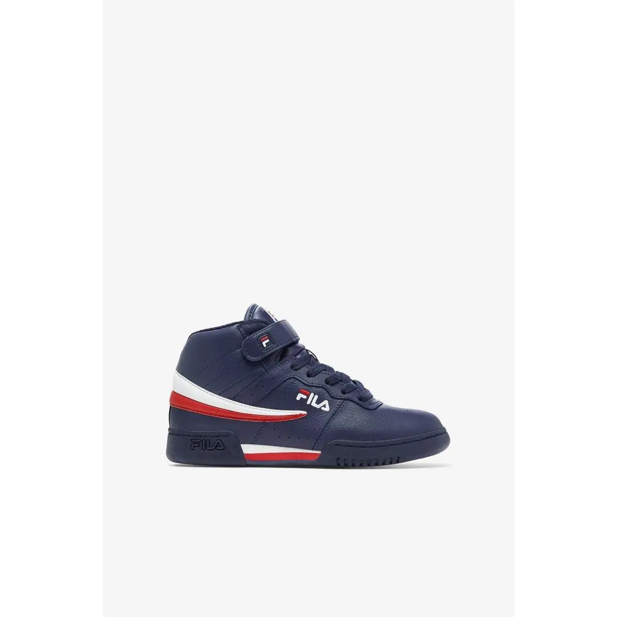 Fila Unisex Kids` F-13 High Top Sneaker Fila Navy/white/red - 3VF80117-460 Fnvy