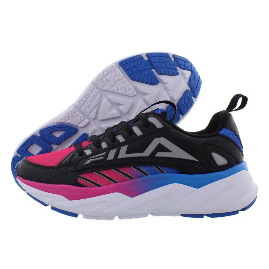 Fila shoes - Black/Pink/Blue, Main: Black 6