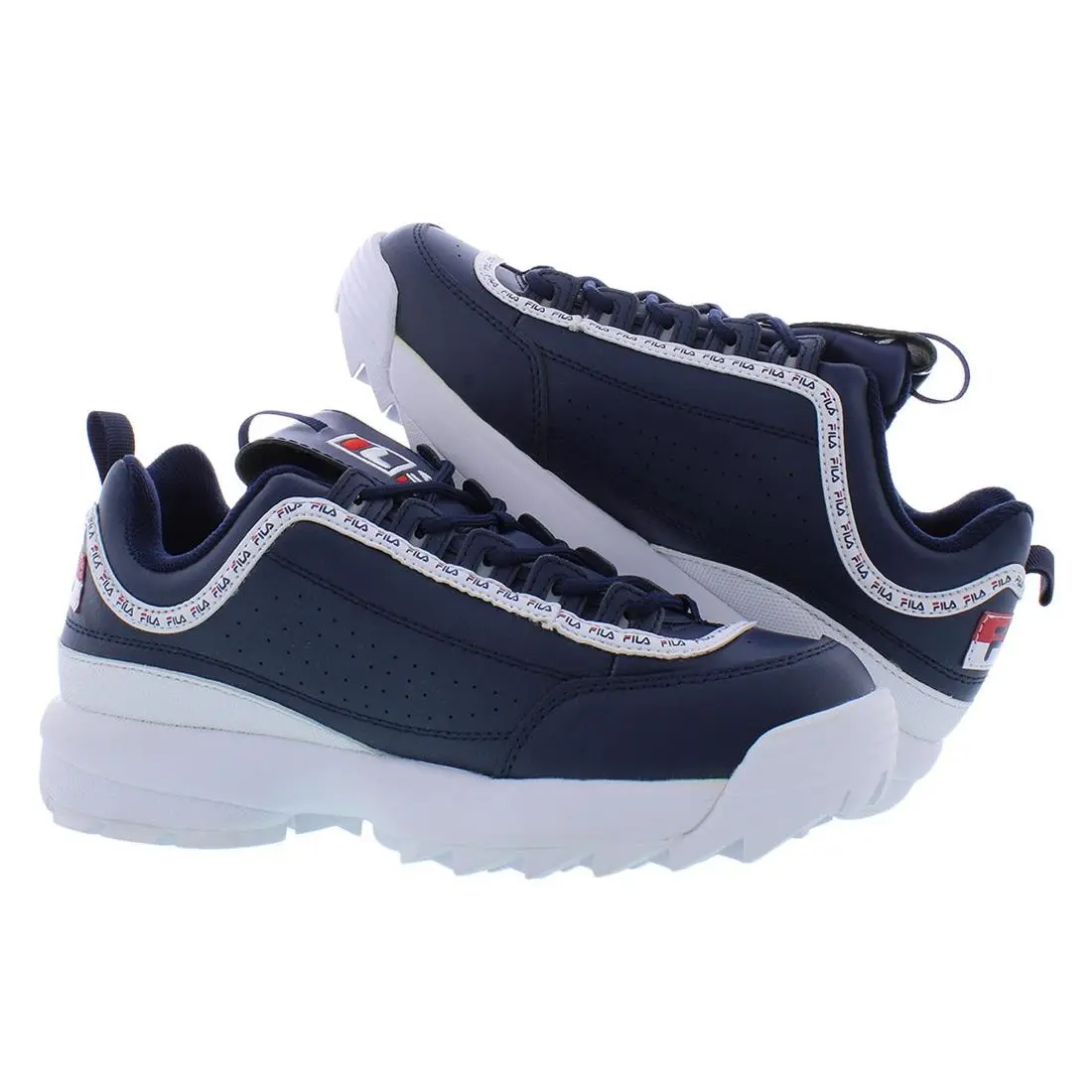 Fila shoes - Navy/White/Red, Main: Blue 1