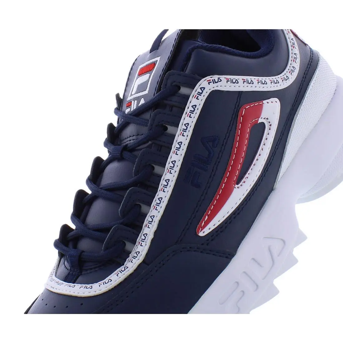 Fila shoes - Navy/White/Red, Main: Blue 4