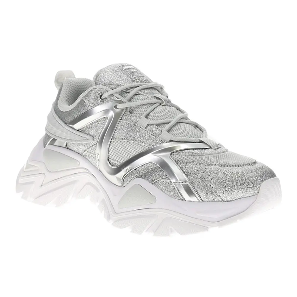 Fila shoes - Fila Electrove 3 Metallic Lace Up - 5RM02667-063 - Silver 5