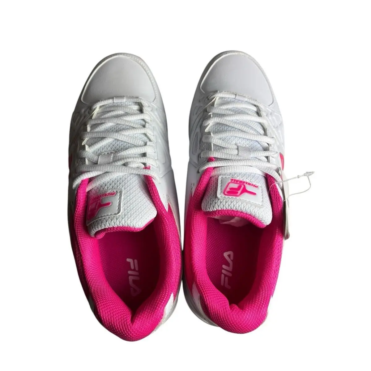 Fila shoes - Fila Double Bounce 3 Pickleball - 5PM00606-154 - Pink, White 3