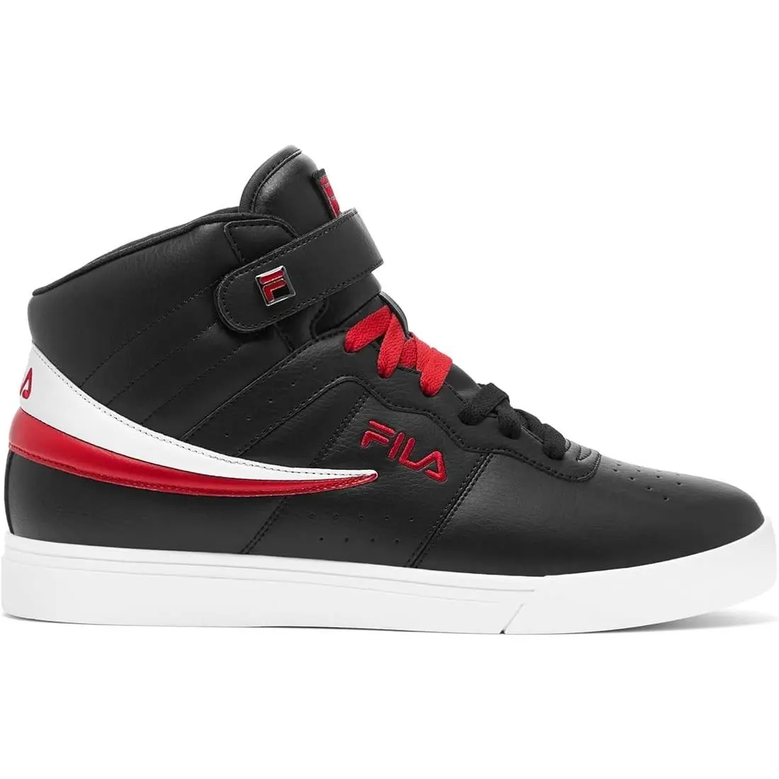 Fila Vulc 13 Mens 9 Black Mid Top Sneakers Shoes 1FM01807-014